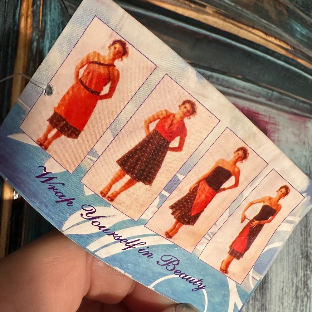 One Size wrap! 5 ways to wear